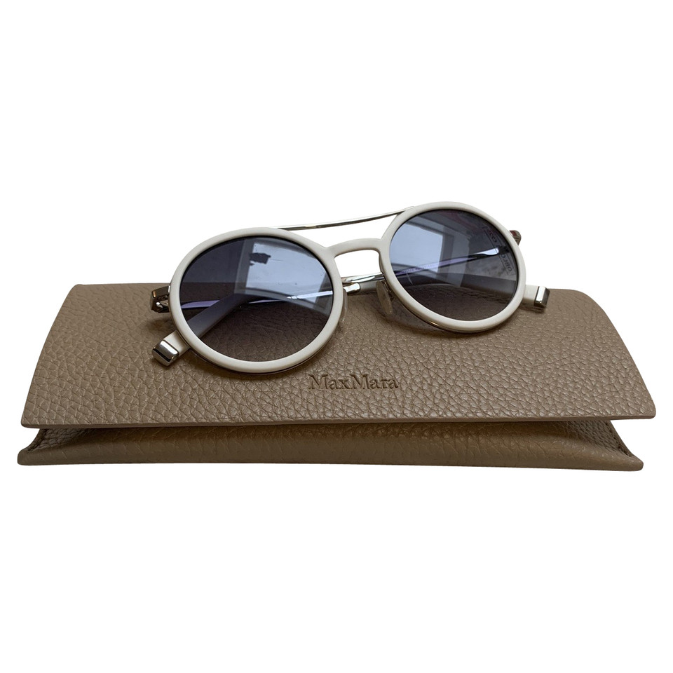 Max Mara Sunglasses in White