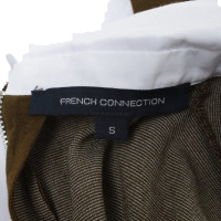 French Connection top in green / white
