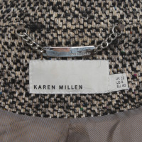 Karen Millen Jasje in beige / zwart