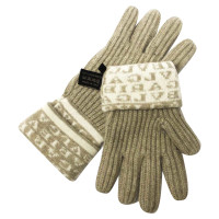 Bulgari Gants en Cachemire en Beige