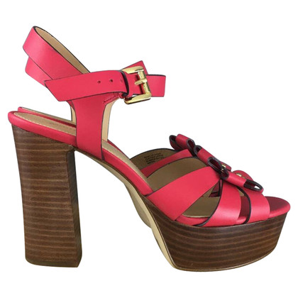 Michael Kors Sandals Leather in Pink