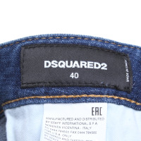 Dsquared2 Short en Coton en Bleu