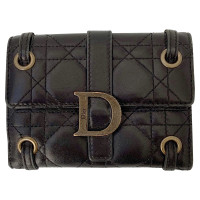 Christian Dior Leather purse / wallet in black