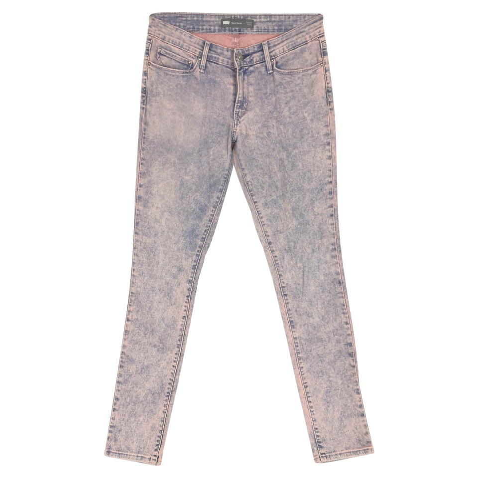 Levi's Jeans Katoen in Roze