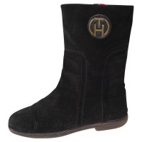 Tommy Hilfiger Ankle boots Suede in Black
