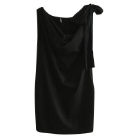 Moschino Cheap And Chic Front Tie Little Black Dress