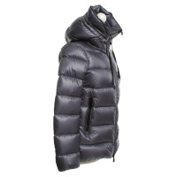 Moncler Piumino in acciaio blu