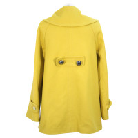 French Connection cappotto di colore giallo