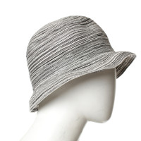 Altre marche Roeckl - cappello di estate in bianco e nero