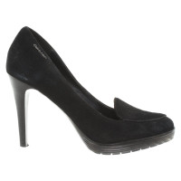 Calvin Klein Pumps/Peeptoes en Daim en Noir