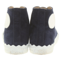 Chloé Trainers Suede in Blue