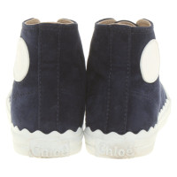 Chloé Sneakers Suède in Blauw