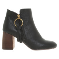 See By Chloé Black ankle boots