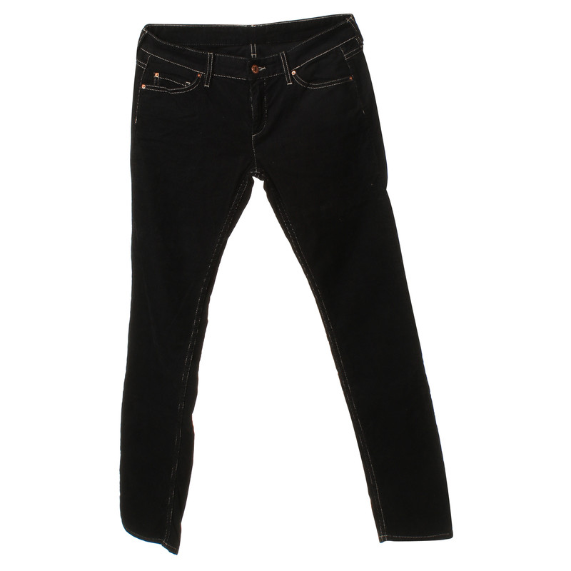 Isabel Marant Corduroy trousers in black