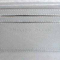 Philipp Plein Scatola di pelle di serpente-Bag