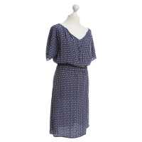 Kilian Kerner Blue dress with a white pattern 
