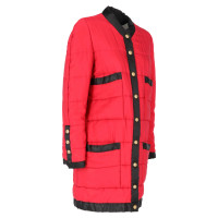 Chanel Jacke/Mantel in Rot
