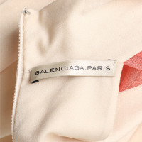 Balenciaga Minikleid in Beige/Orange