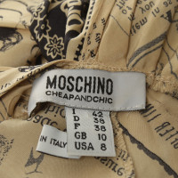 Moschino Robe avec motif imprimé