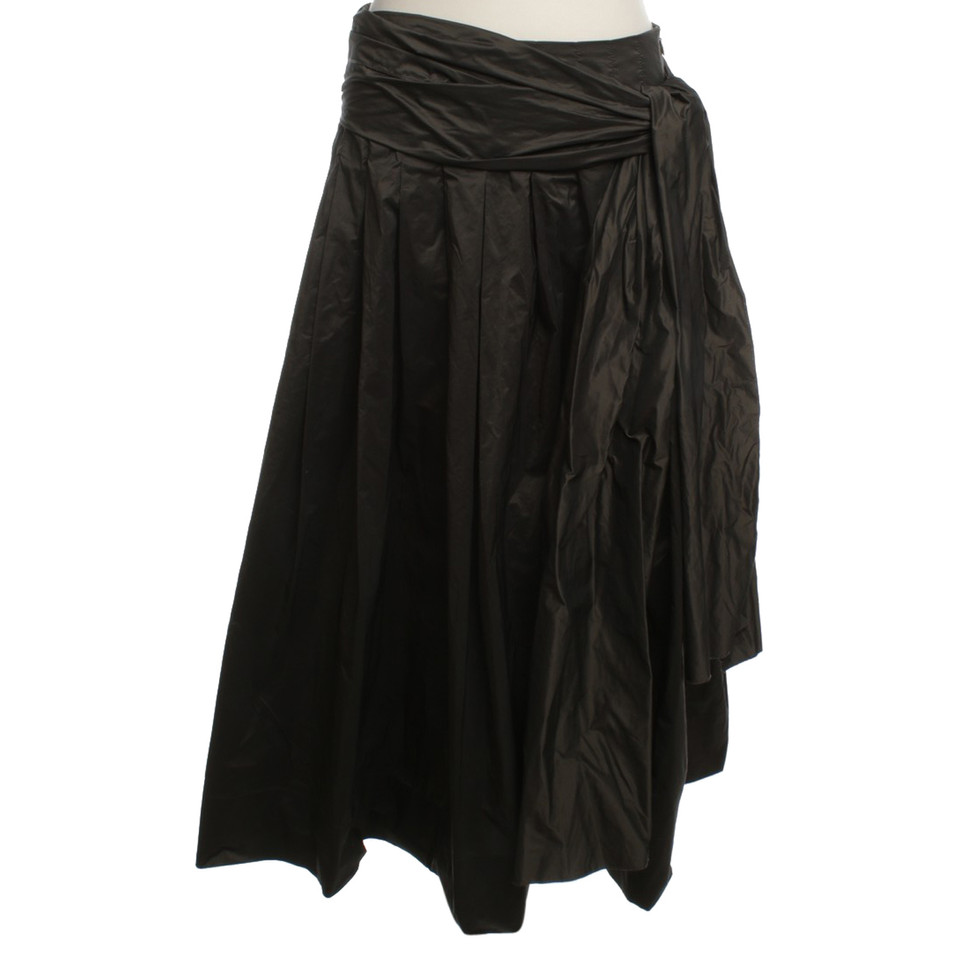 Pauw Pleated skirt khaki