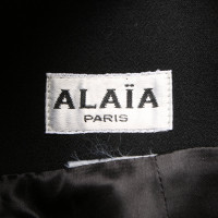 Alaïa Anzug in Schwarz