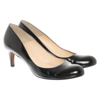 L.K. Bennett Pumps/Peeptoes aus Leder in Schwarz