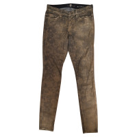 7 For All Mankind Jeans Denim in Goud