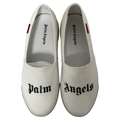 Palm Angels Sneaker in Tela in Bianco