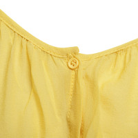 American Vintage Zijden blouse in het geel