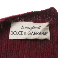 Dolce & Gabbana Tank top in Bordeaux