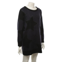 Marc Cain Pullover in Schwarz/Blau