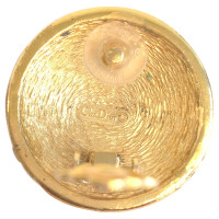 Christian Dior Gouden clip oorbellen