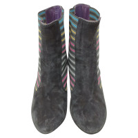 Missoni Ankle boots Suede in Black