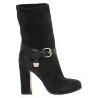 Le Silla  Bottines en Daim en Noir