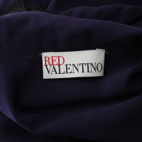 Red Valentino Camicetta in viola / nero