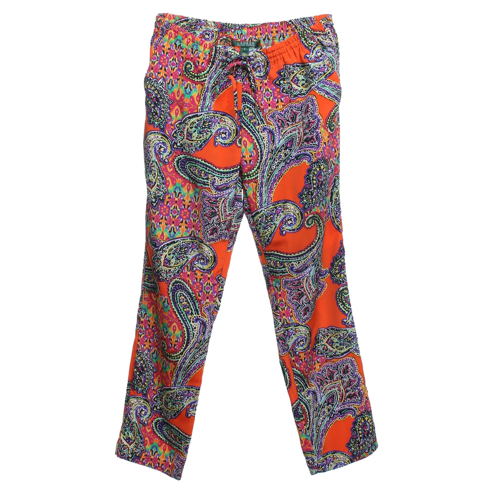 Ralph Lauren Hose mit Paisley-Muster