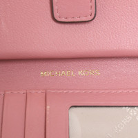Michael Kors Täschchen/Portemonnaie aus Leder in Rosa / Pink