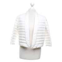 Brunello Cucinelli Giacca/Cappotto in Seta in Crema