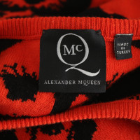 Alexander McQueen Abito in maglia con motivo floreale