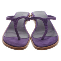 Malo Sandalen aus Wildleder in Violett
