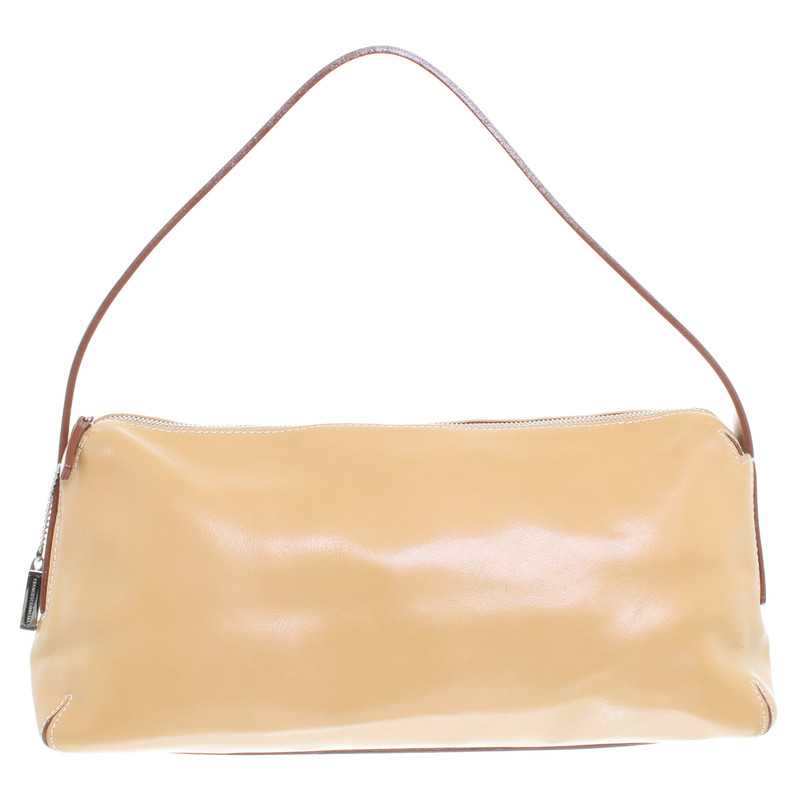 Other Designer Francesco Basia - handbag in ochre