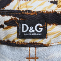 D&G Jeans mit Animal-Details