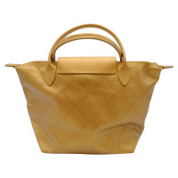 Longchamp Tote bag Canvas in Gold