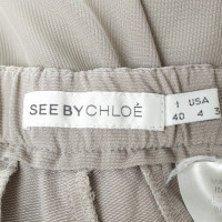 See By Chloé Pantaloni in grigio