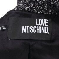 Moschino Love Manteau avec motif