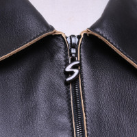 Bogner Leather jacket with fringes