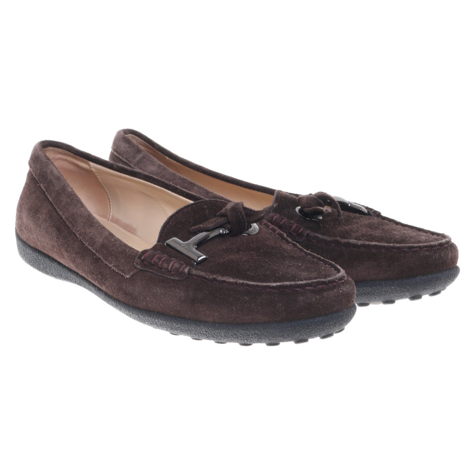 Tod's Slipper aus Wildleder