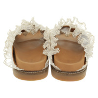 Ganni Sandals in Cream