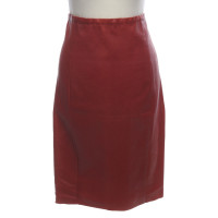 Stouls Skirt Leather in Red