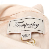 Temperley London Robe en Nude